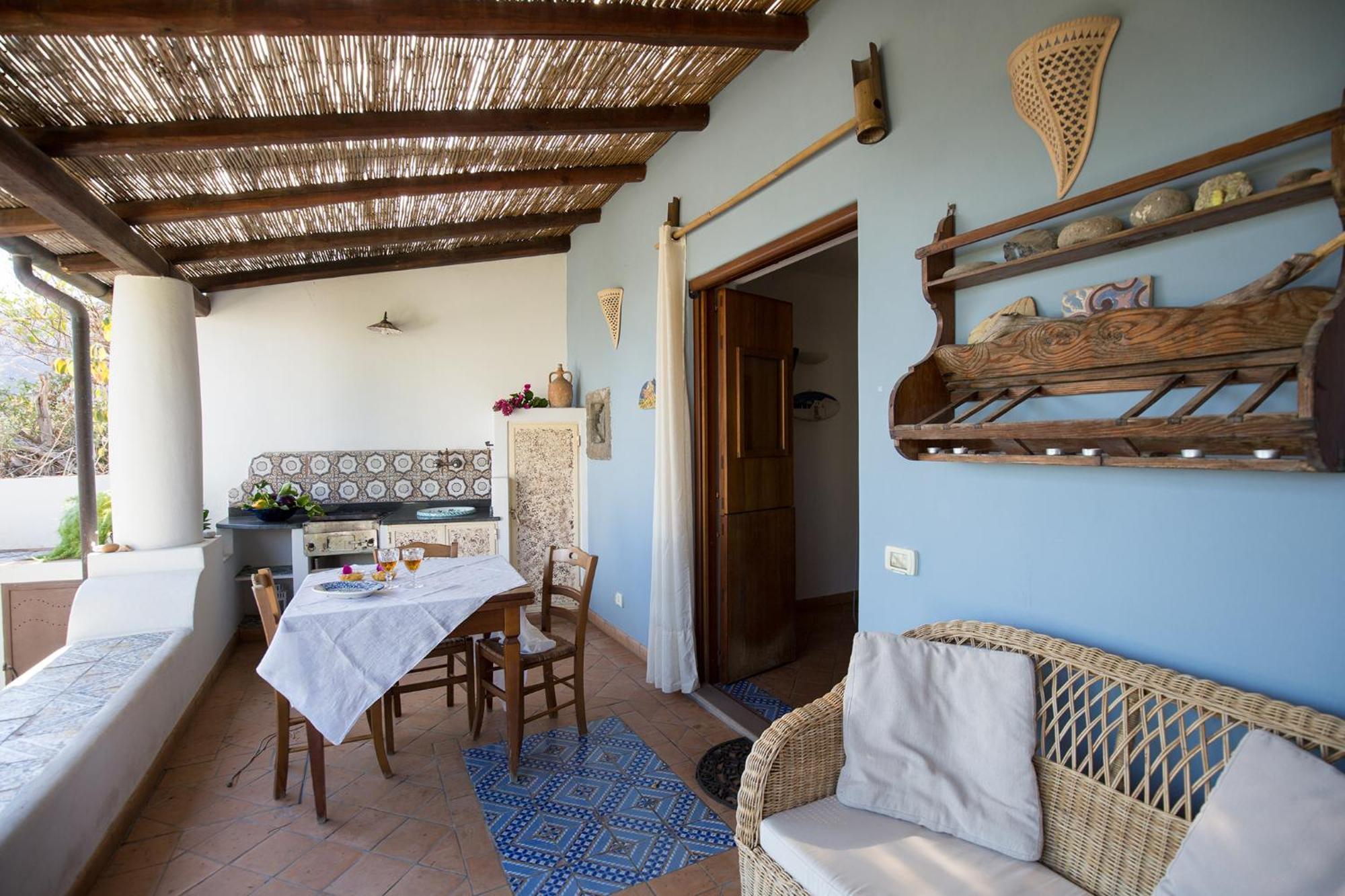 Villa Agrumeto Lipari  Luaran gambar